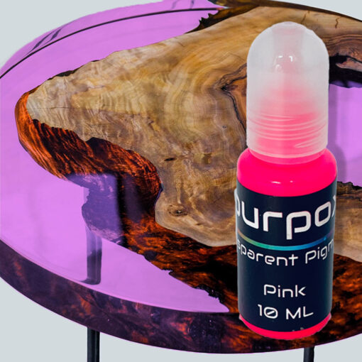 Pink transparent