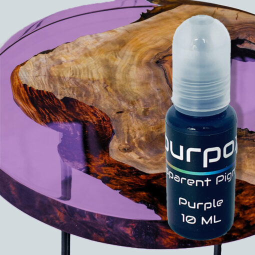 Purple transparent