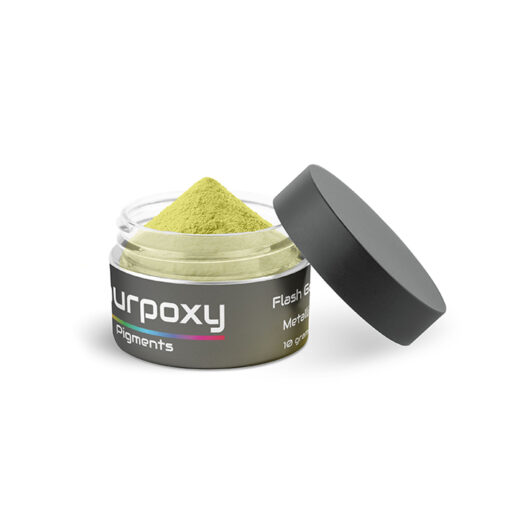 Flash gold mica pigment