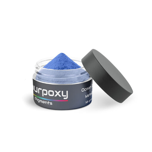 ocean blue mica pigment