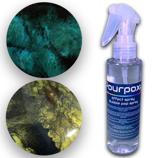 bubble pop spray effect spray