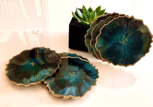 coasters epoxy casting resin