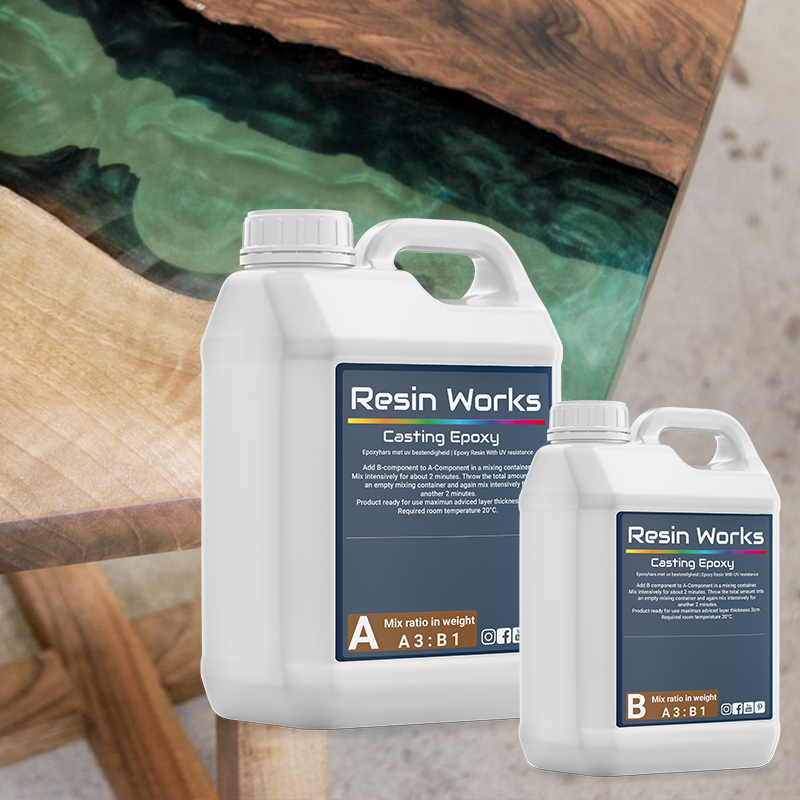 Casting epoxy resin